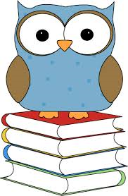 owl on books